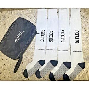 Fencing Socks + Carrying Case – Absolute Fencing Gear Superior Knee High